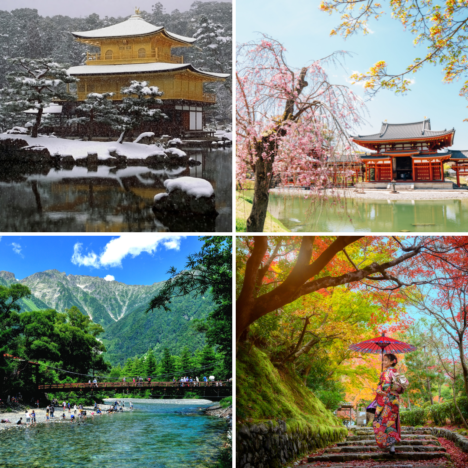 Najlepszy czas na podróż do Japonii